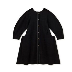 Little Creative Factory  Black Neoprene Dress